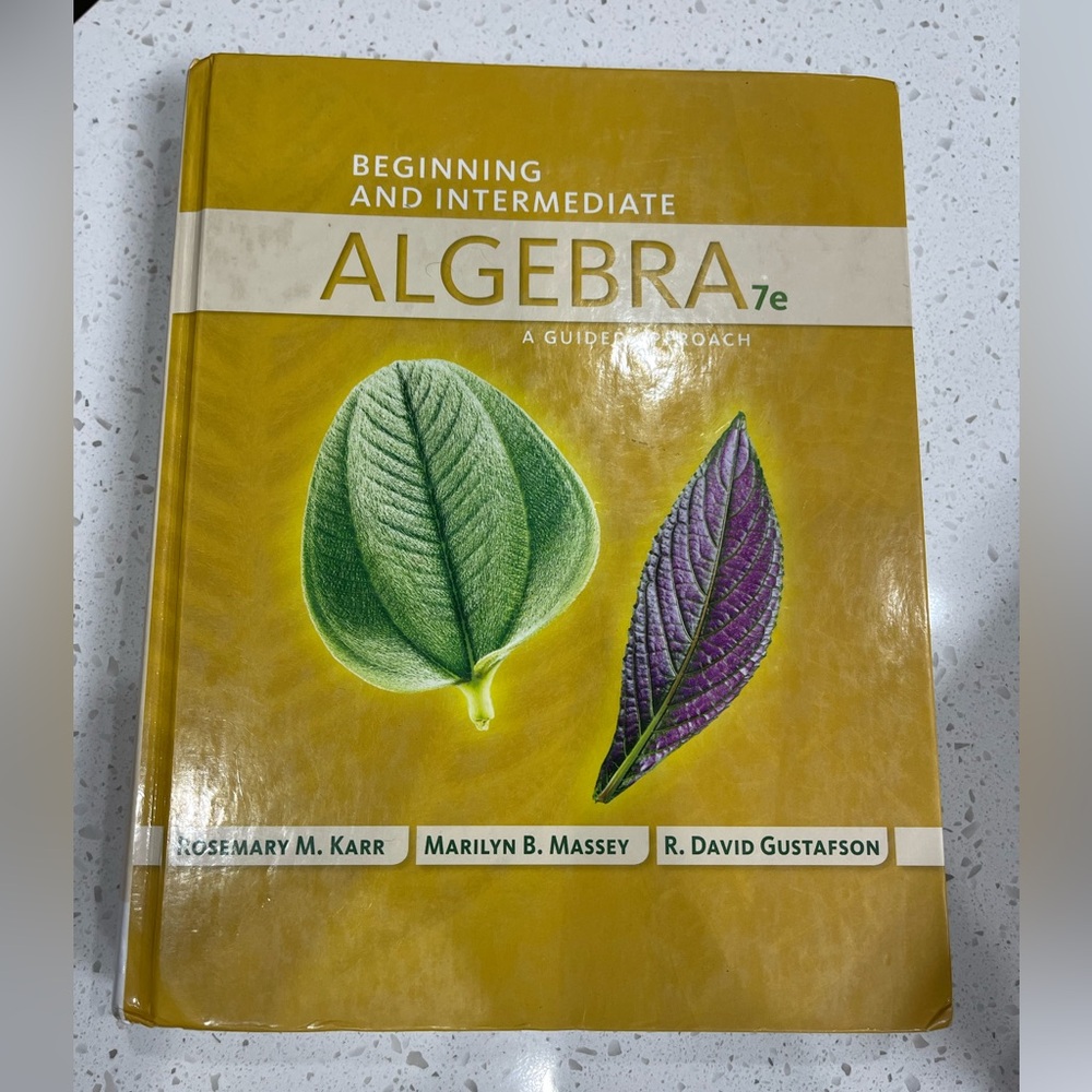 Beginning And Intermediate Algebra 7e Hardcover, … - image 1